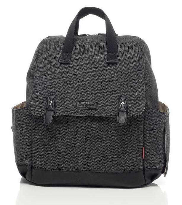 Sac A Dos A Langer Robyn Backpack Tweed Babymel Bambinou