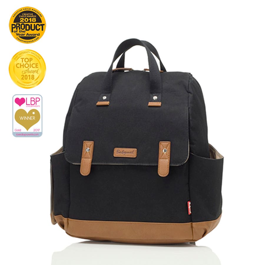 BM9182 Sac a dos a langer Robyn Convertible Backpack Black Prix Babymel Bambinou