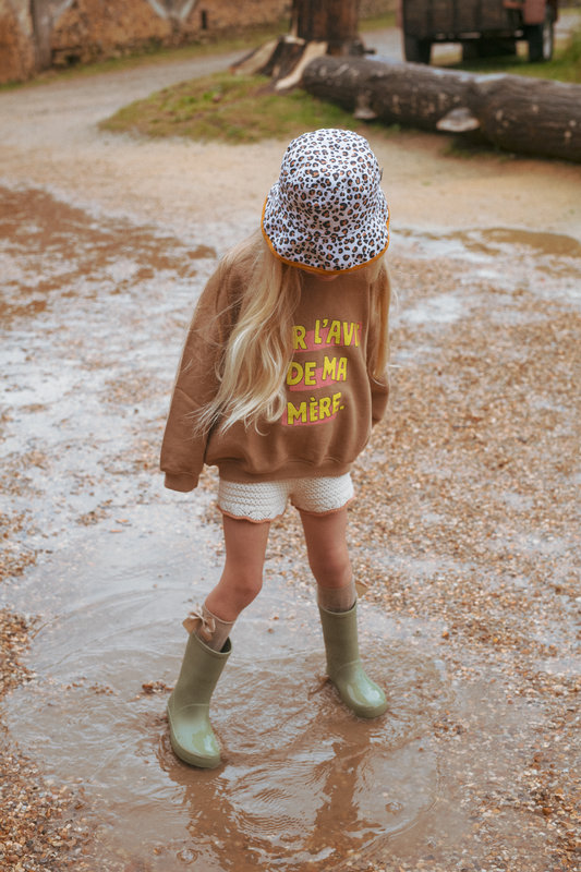 Bob Réversible Leopard 0-2 ans Ki et La lifestyle 3