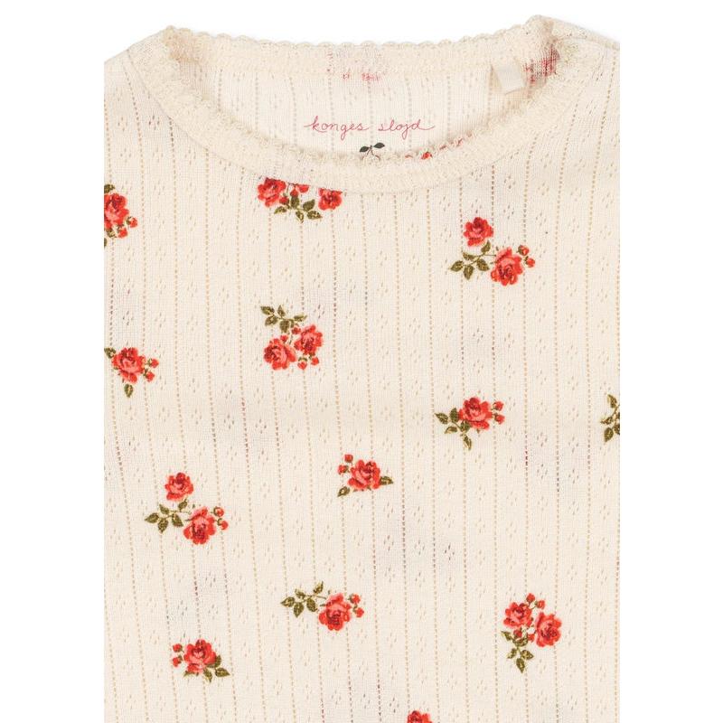 Body Minnie Manches Longues Rosa Rouge 12 mois KONGES SLOJD zoom col