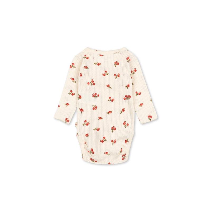 Body Minnie Nouveau-Né Manches Longues Rosa Rouge KONGES SLOJD derrière
