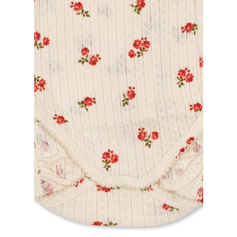 Body Minnie Nouveau-Né Manches Longues Rosa Rouge KONGES SLOJD zoom bas