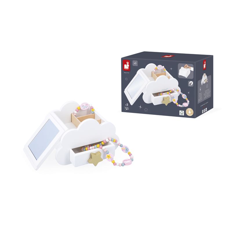Boîte à bijoux Licorne Janod ensemble