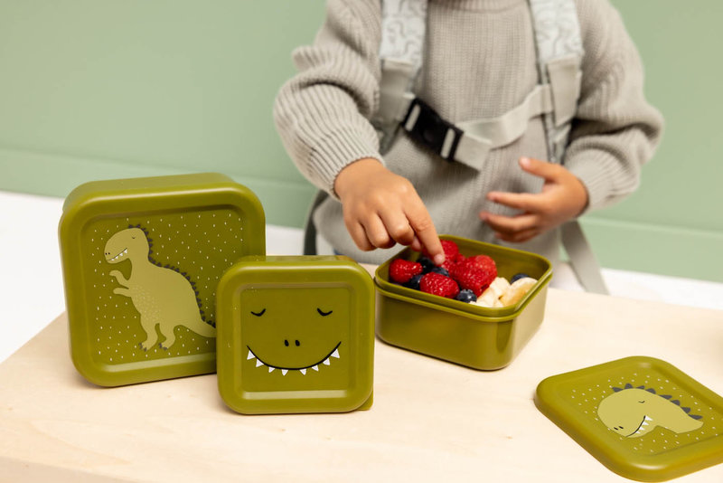 Boîte à goûter 3 pièces Mr. Dino Trixie lifestyle 3