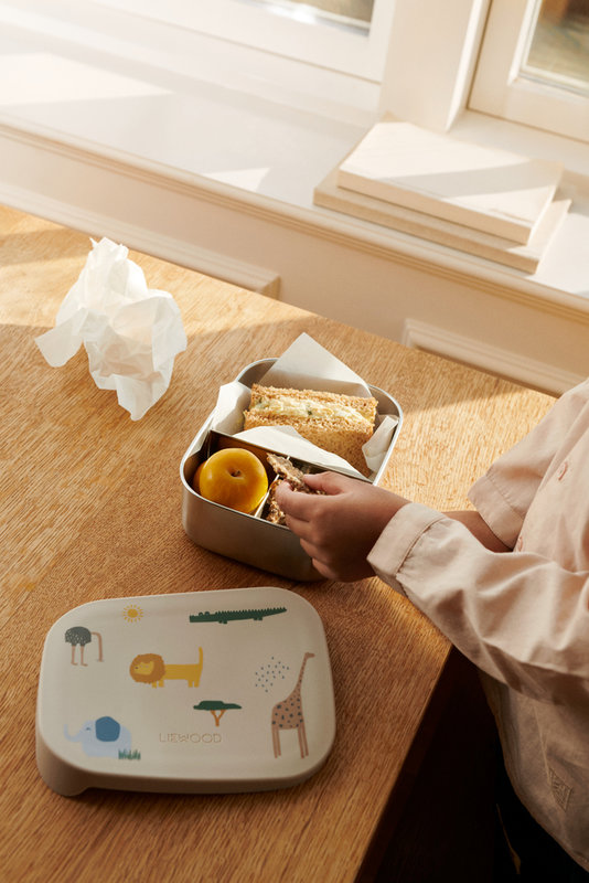 Boîte à goûter Arthur Safari Sandy mix liewood lifestyle 2