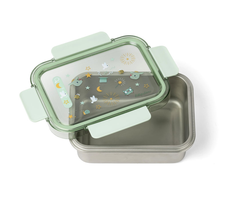 Boîte à goûter Joe Lilliputiens ouverte