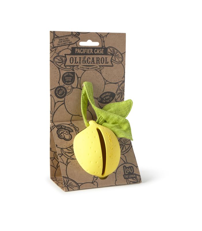 Boîte à sucette Lou Le Citron Oli & Carol packaging