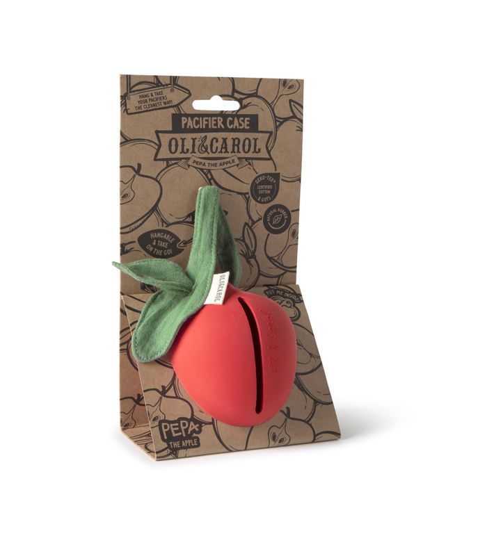 Boîte à sucette Pepa La Pomme Oli & Carol packaging