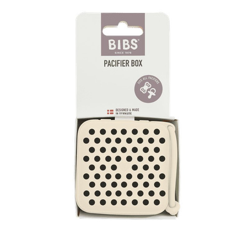 Boite à sucettes Polka Ivory Black Bibs packaging
