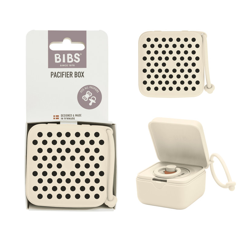 Boite à sucettes Polka Ivory Black Bibs packshot