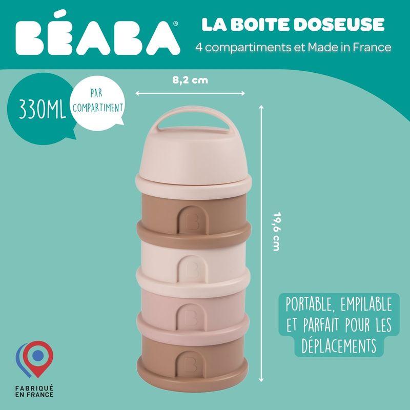 Boîte doseuse 4 compartiments Barbe à papa BEABA caractéristiques 2
