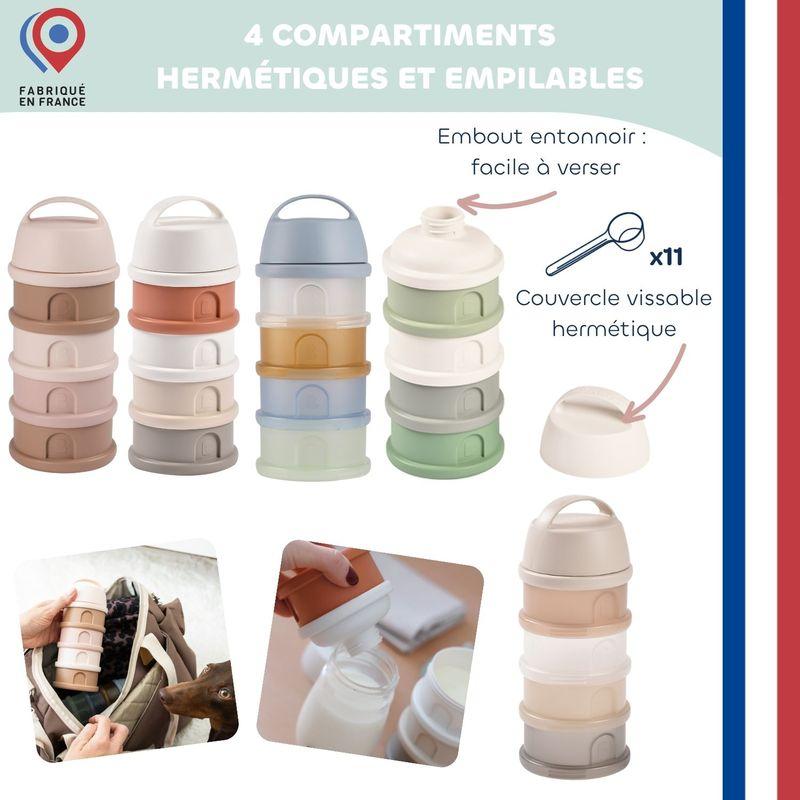 Boîte doseuse 4 compartiments Barbe à papa BEABA caractéristiques 3