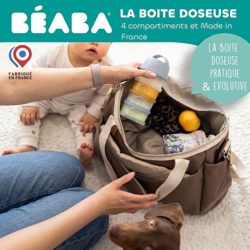 Boîte doseuse 4 compartiments Galet Translucide BEABA caractéristiques 1