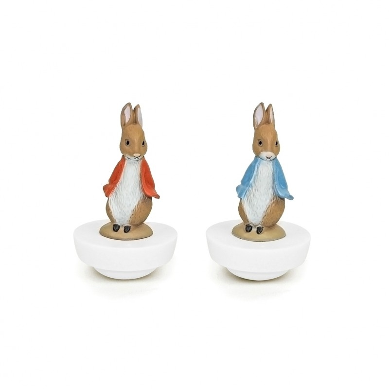 Boite à Musique Dancing Peter Rabbit© Fraises Trousselier deux lapins