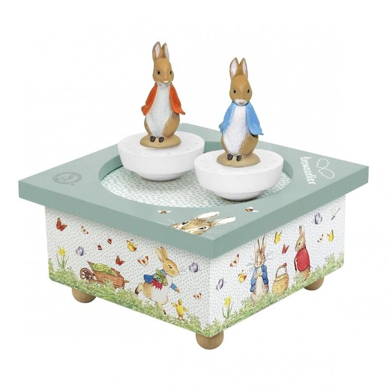 Boite à Musique Dancing Peter Rabbit© Trousselier produit face