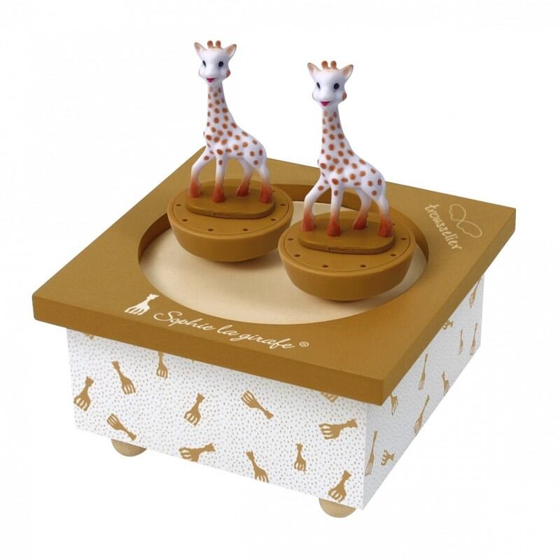 Boite à Musique Dancing Sophie la Girafe© Caramel Trousselier produit face