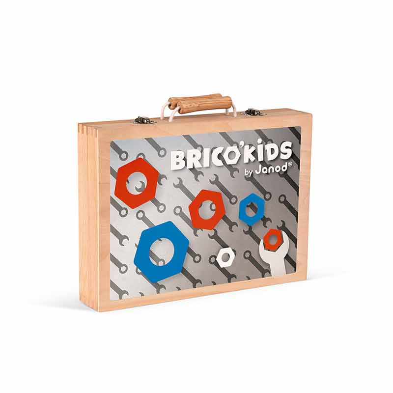 Boîte à outils Brico'Kids Janod Malette