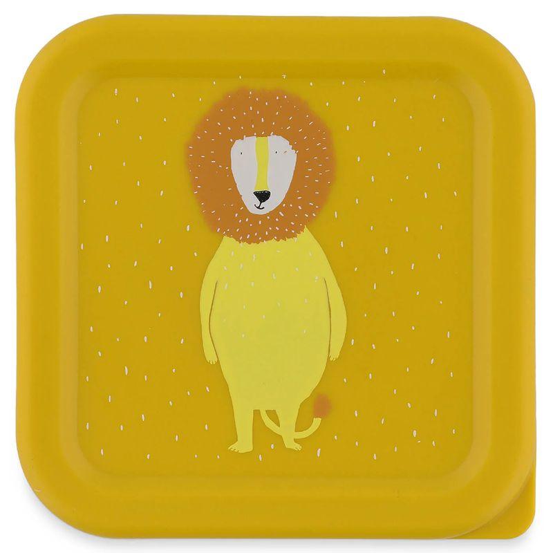 Boîtes à goûter 3 pièces Mr. Lion TRIXIE motif