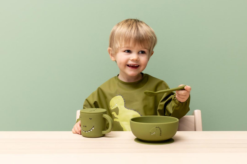 Bol en silicone avec ventouse Mr. Dino Trixie lifestyle