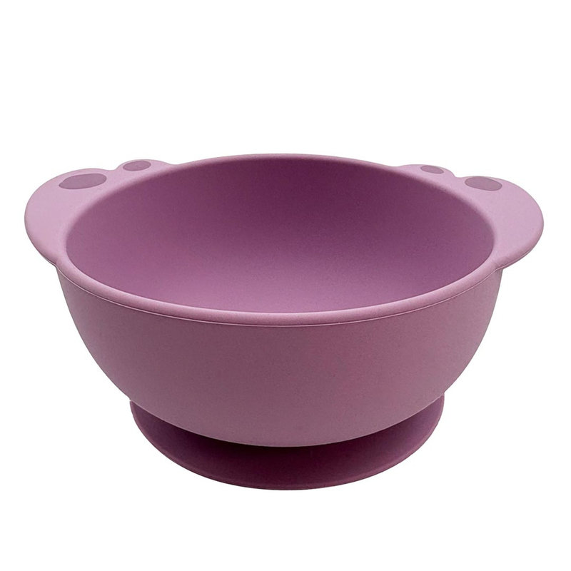 Bol en silicone avec ventouse Mrs. Peacock Trixie côté