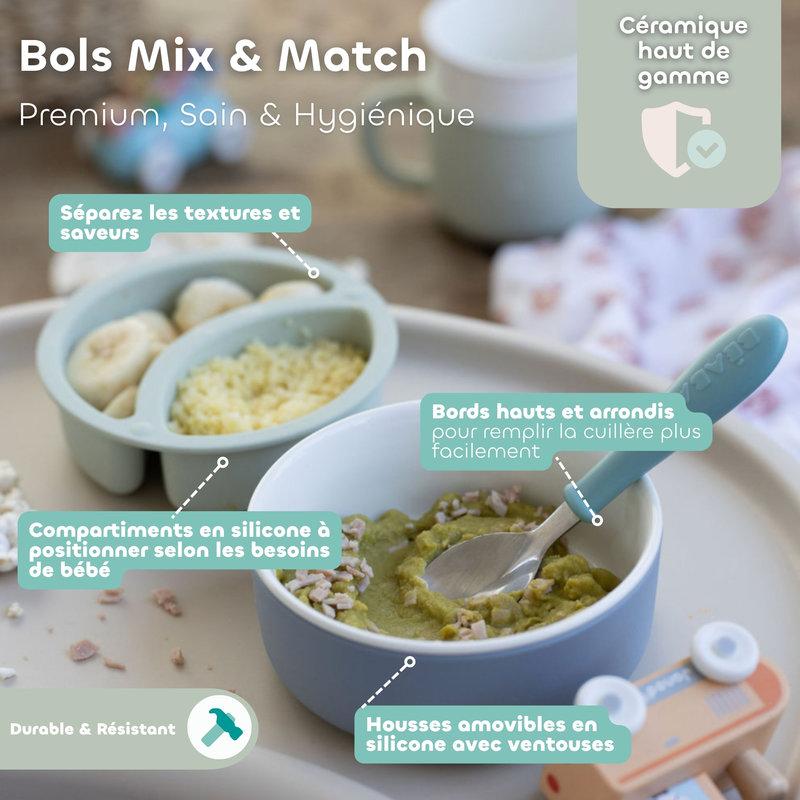 Bol porcelaine Mix & Match BEABA détails 2