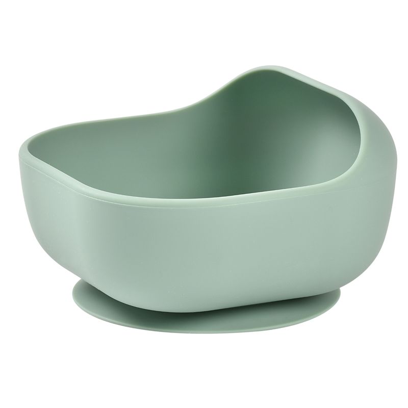 Bol silicone Vert sauge Beaba face 1