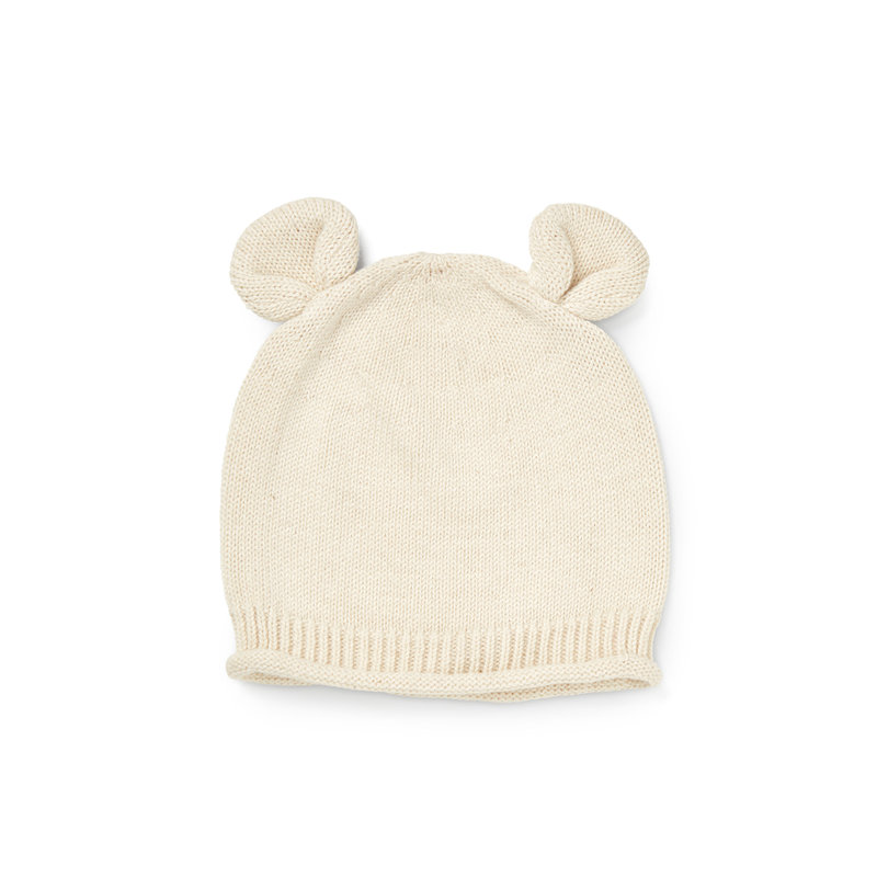 Bonnet en tricot pour bébé Charlie Off White Cam Cam Copenhagen produit 