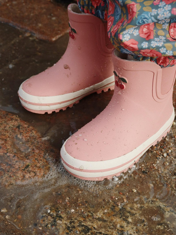 Bottes de pluie fourrées Cameo Brown Konges Slojd lifestyle 1