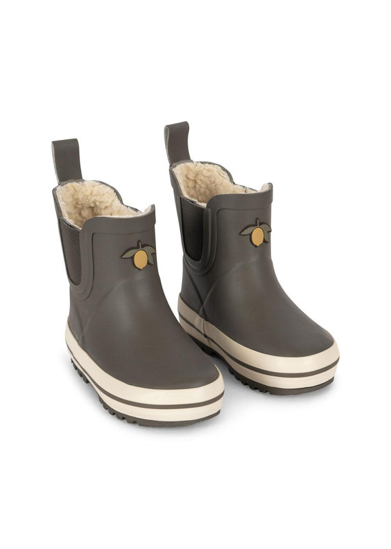 Bottes de pluie fourrées Kalamata Konges Slojd côté