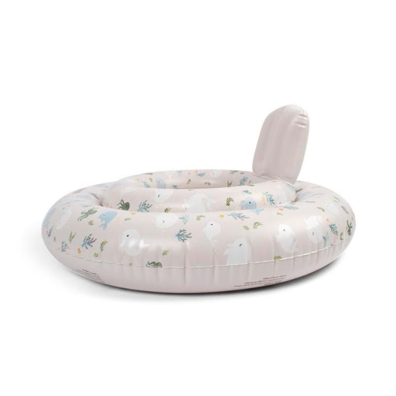 Bouée bébé Alfie Les contes de Christian la Baleine FILIBABBA côté