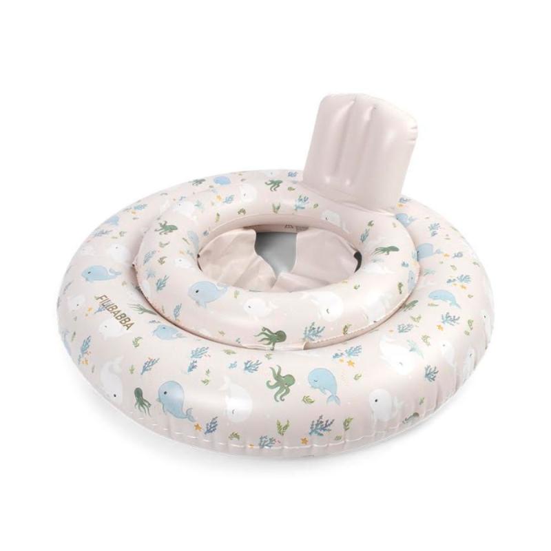 Bouée bébé Alfie Les contes de Christian la Baleine FILIBABBA produit