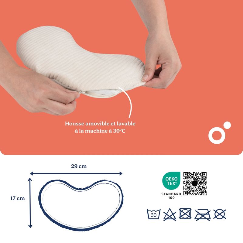 Bouillotte Snoogy Mom Corduroy Sand Babymoov informations 5