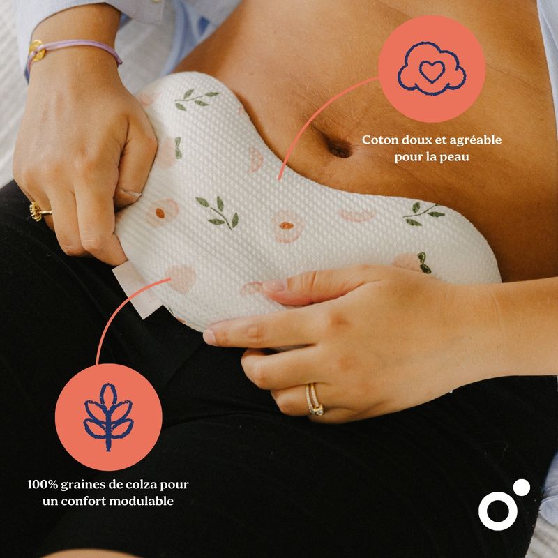 Bouillotte Snoogy Mom Peaches Babymoov explications 4