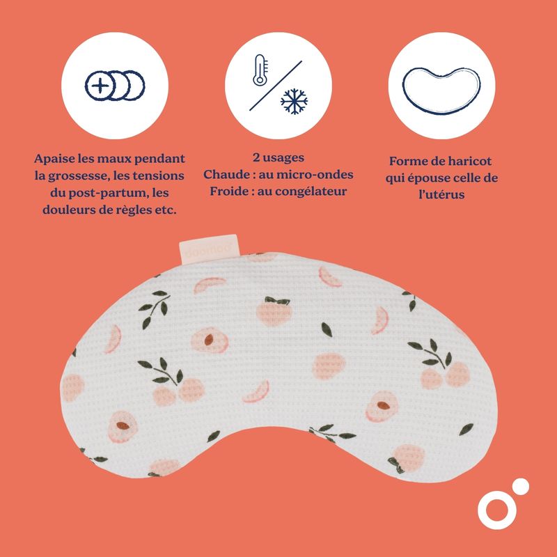 Bouillotte Snoogy Mom Peaches Babymoov explications 5