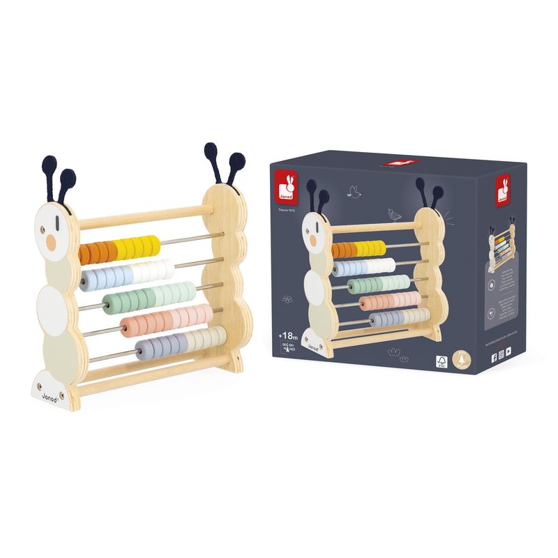 Boulier Chenille Janod ensemble