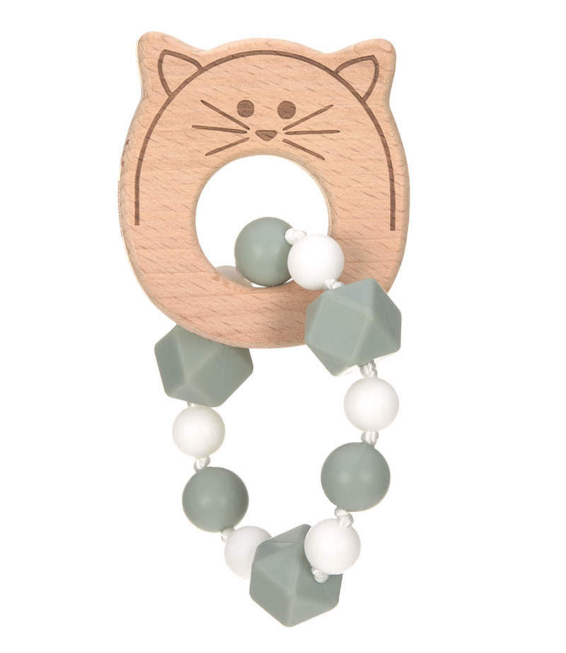 Bracelet de dentition Little Chums Chat Lassig 1