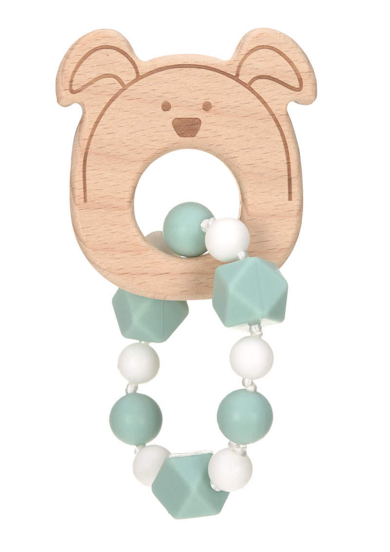 Bracelet de dentition Little Chums Chien Lassig 1