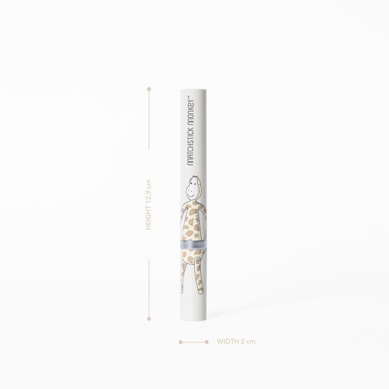 Brosse à dents bébé électrique sonique Matchstick Monkey Girafe MATCHSTICK MONKEY dimensions