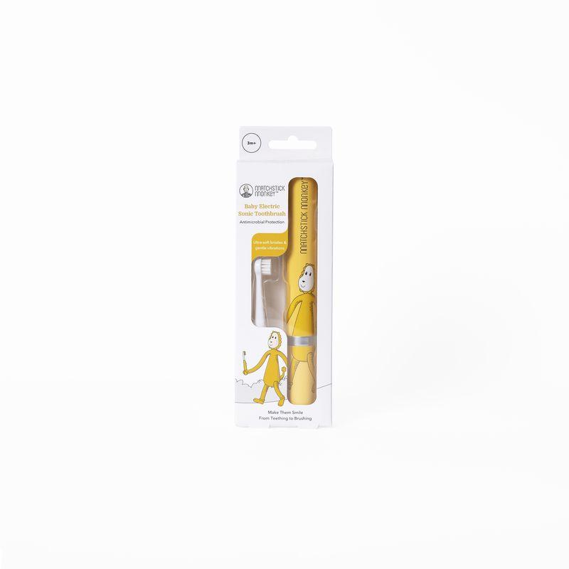 Brosse à dents bébé électrique sonique Matchstick Monkey Lion MATCHSTICK MONKEY packaging