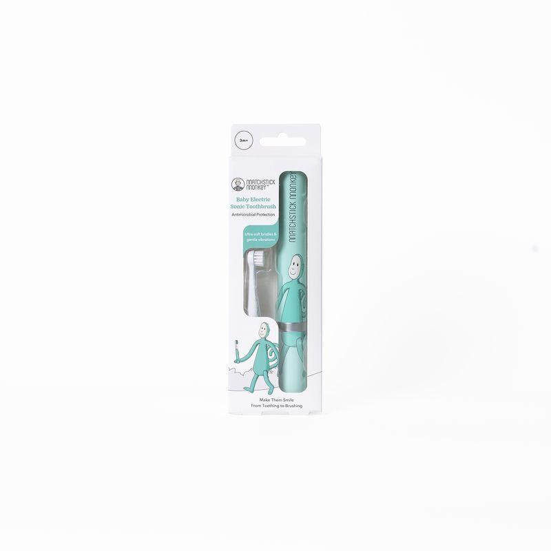 Brosse à dents bébé électrique sonique Matchstick Monkey Singe MATCHSTICK MONKEY packging