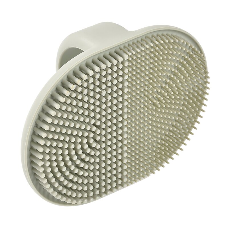 Brosse Bébé Silicone Vert de gris BEABA dessous