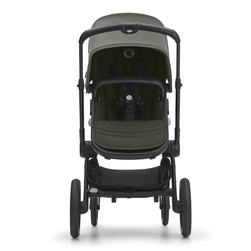 Bugaboo Fox 5 Complète Noir/Vert Forêt Bugaboo face