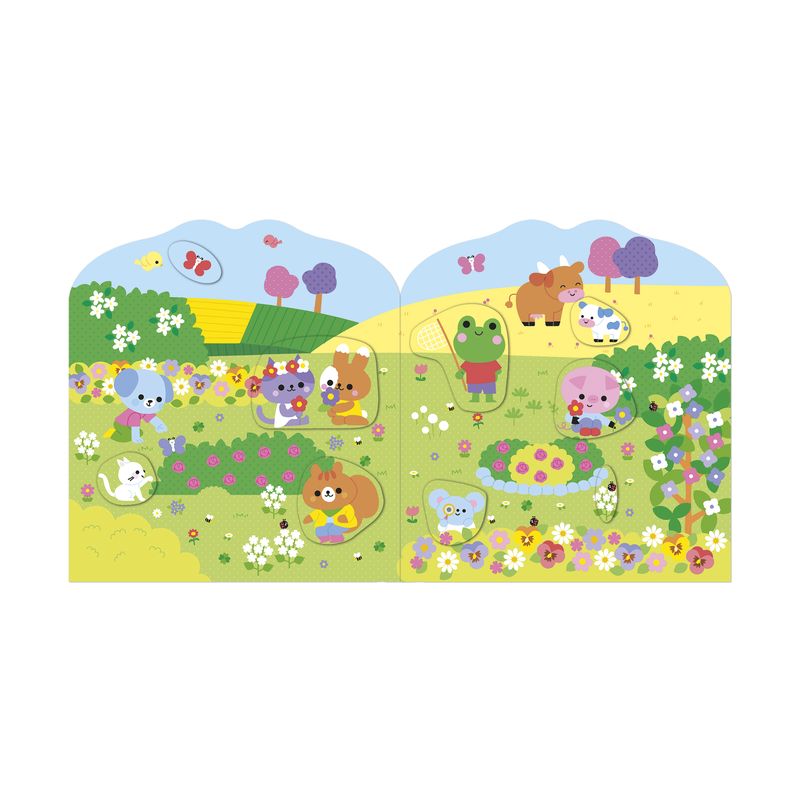 Cahier de stickers La Campagne Janod page 5