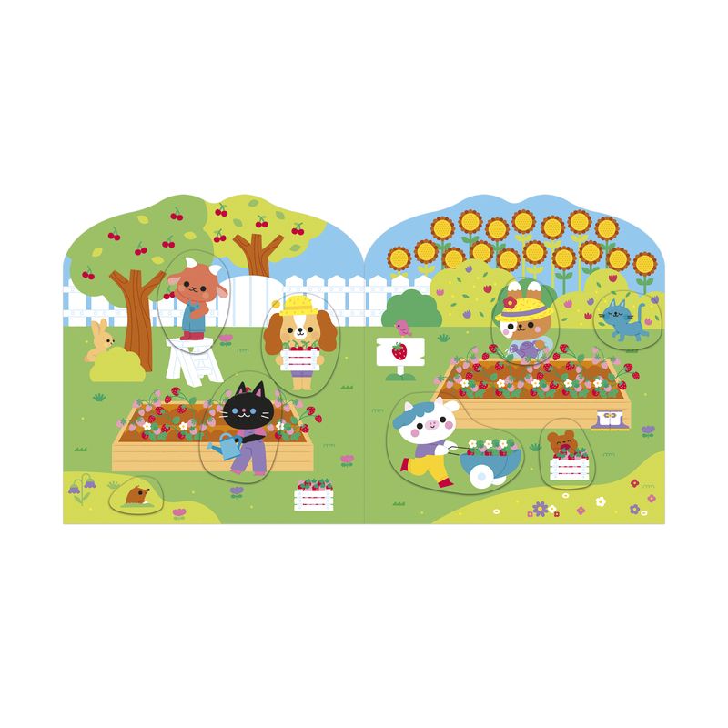 Cahier de stickers La Campagne Janod page 3