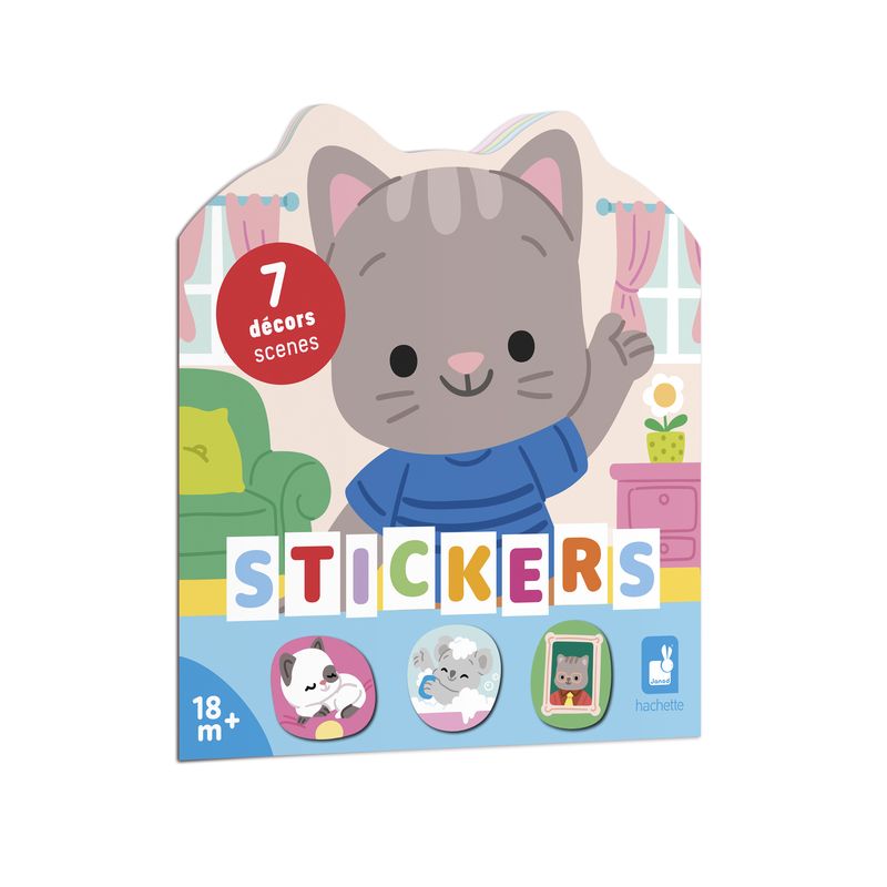 Cahier de stickers La Maison Janod produit