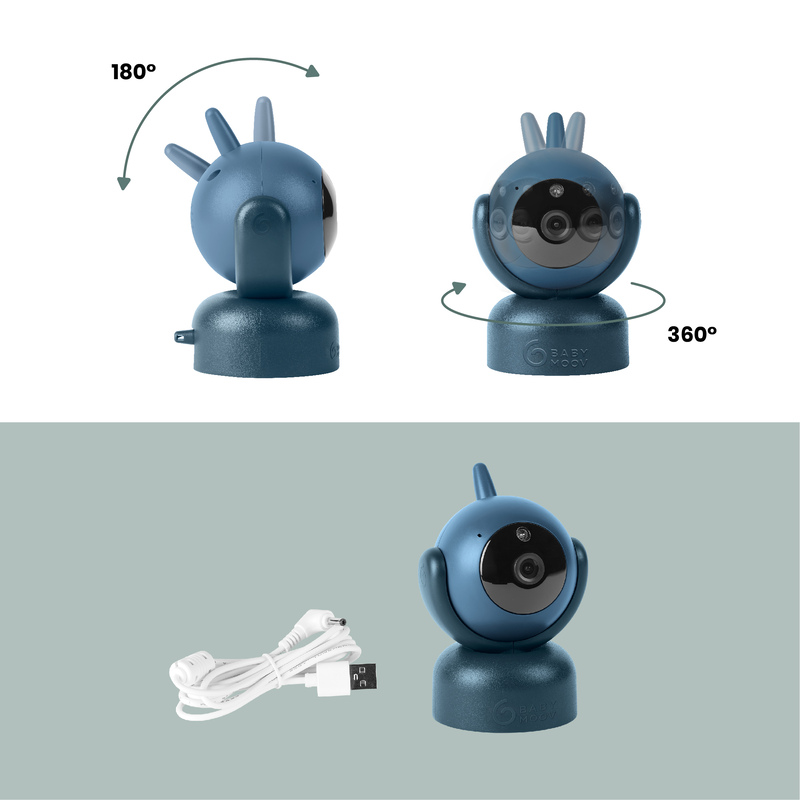 Camera Additionnelle Yoo Master Plus HD Babymoov Produit inclinaison