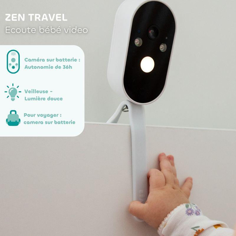 Caméra Zen Travel blanc + tripod BEABA caractéristiques 2