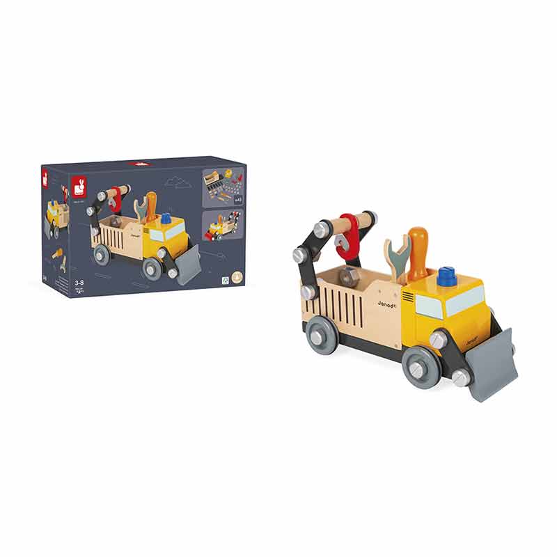 Camion de chantier Brico'Kids Janod Packaging