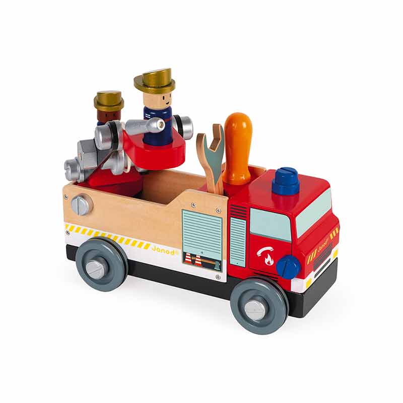 Camion Pompiers Brico'Kids Janod Camion