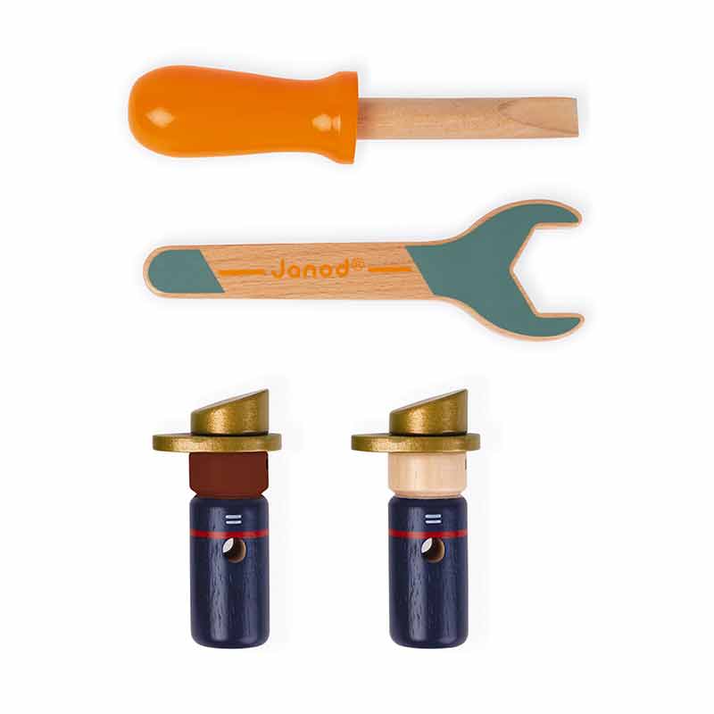 Camion Pompiers Brico'Kids Janod Clefs